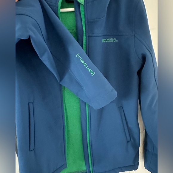 Mountain Warehouse Exodus Kids Softshell Jacket with Hood - Picture 5 of 15